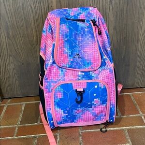 Matein Kids Pink and Blue Sports Backpack